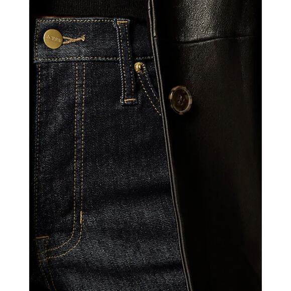 J.Crew 2003 Slim Jean Womens 27 Blue/Rinse Mid-Rise Super Stretch Zip Fly CC539 - Picture 4 of 8